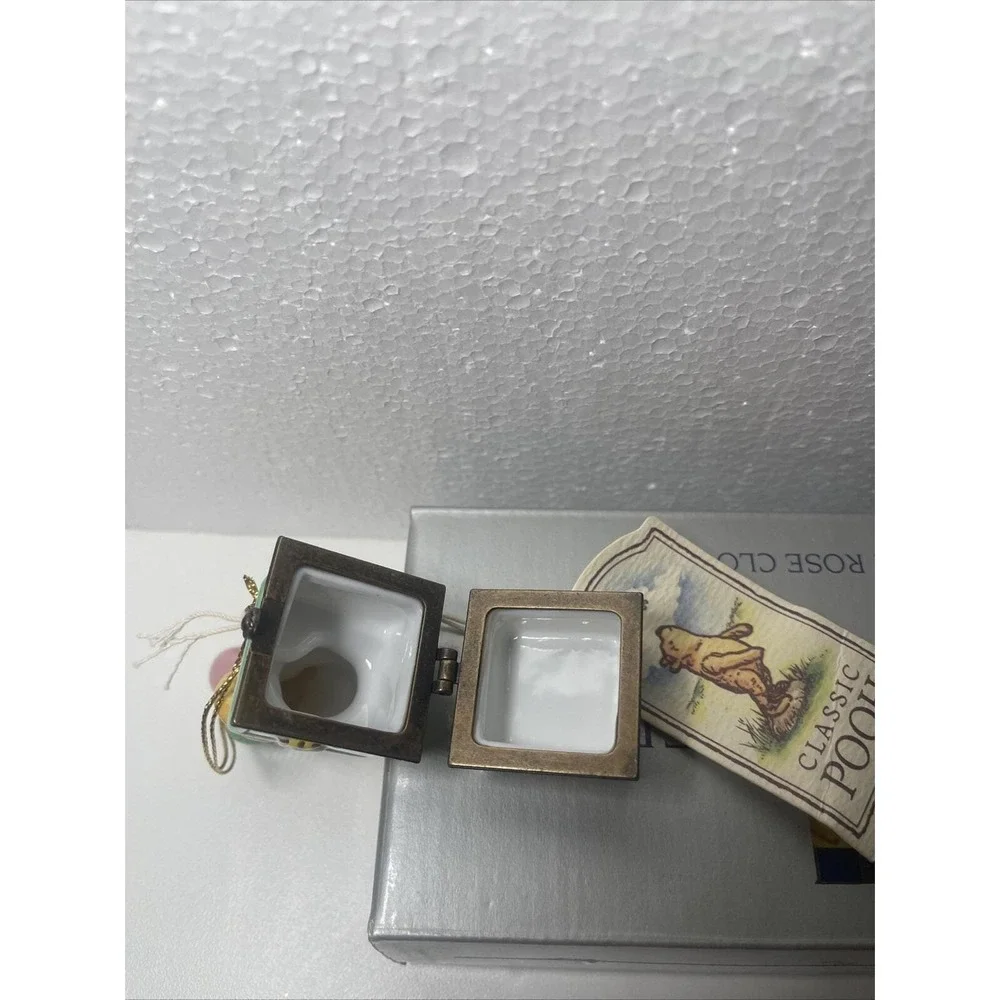 Perjinkities Midwest of Cannon Falls Trinket Box Classic Pooh Baby Block